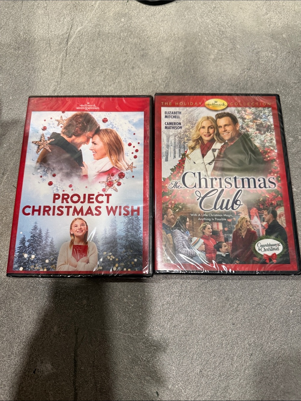 2 Brand New Still Sealed Hallmark DVD’s